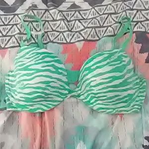 VS *PINK* zebra print bra